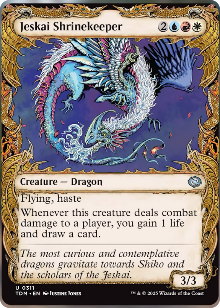 Jeskai Shrinekeeper (Showcase) [Tarkir: Dragonstorm] | RetroPlay Games