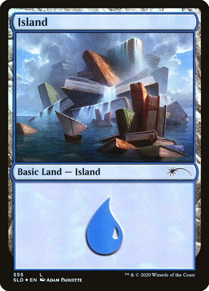 Island (Well Read) (555) [Secret Lair Drop Promos] | RetroPlay Games