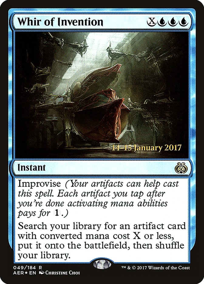 Whir of Invention [Aether Revolt Prerelease Promos] | RetroPlay Games