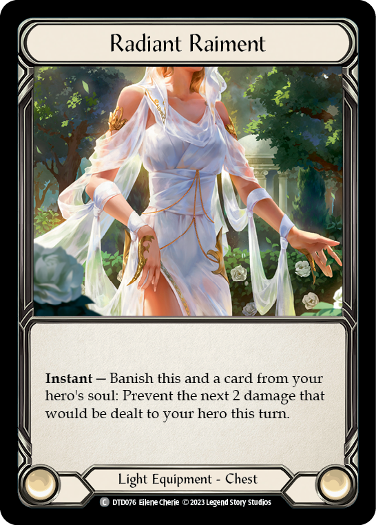 Radiant Raiment [DTD076] (Dusk Till Dawn)  Cold Foil | RetroPlay Games