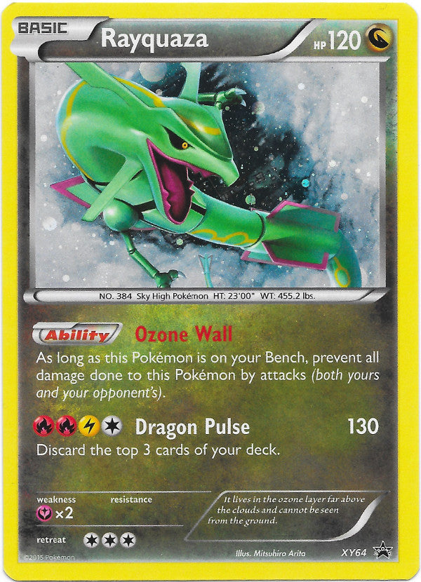 Rayquaza (XY64) (Jumbo Card) [XY: Black Star Promos] | RetroPlay Games