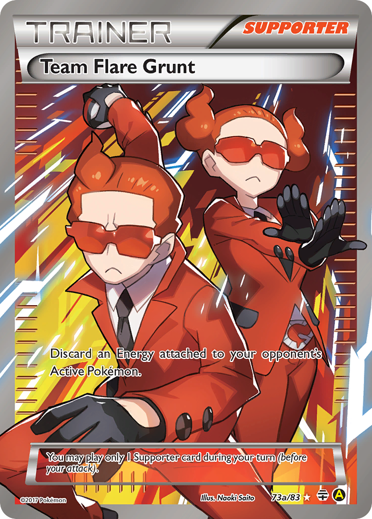 Team Flare Grunt (73a/83) [Alternate Art Promos] | RetroPlay Games