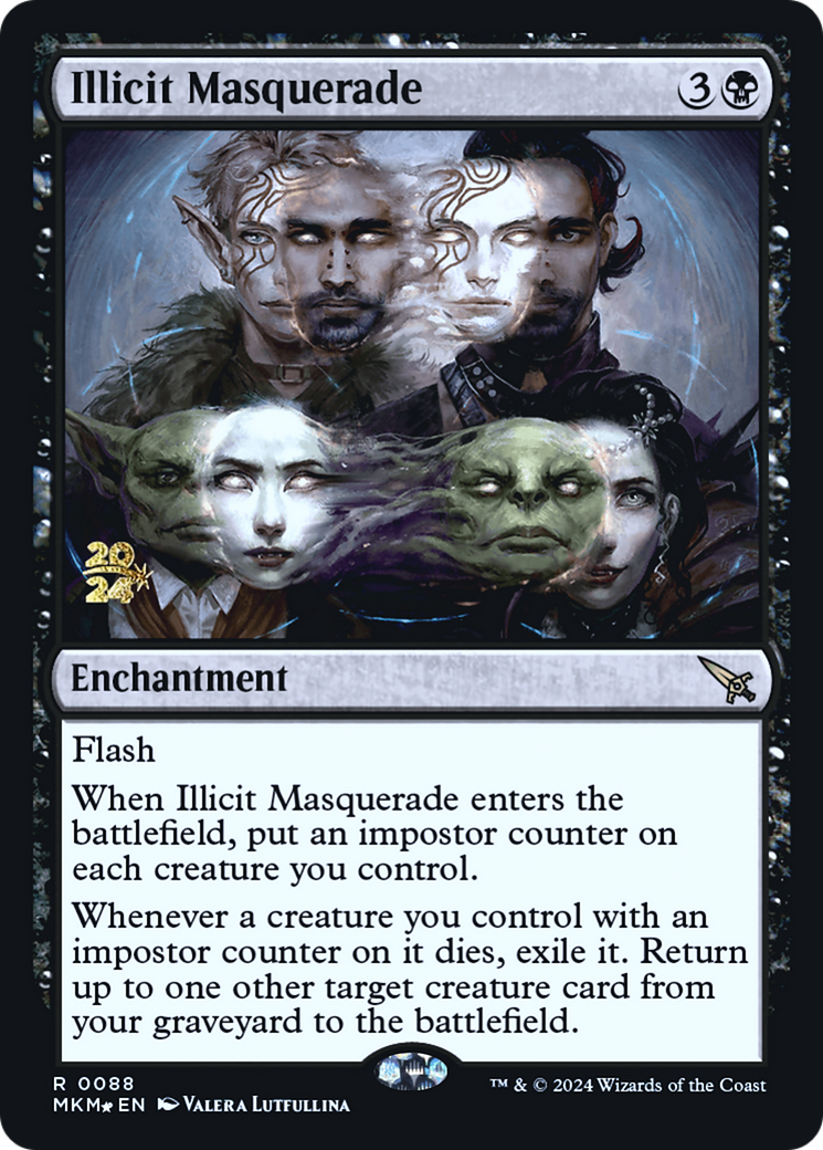 Illicit Masquerade [Murders at Karlov Manor Prerelease Promos] | RetroPlay Games