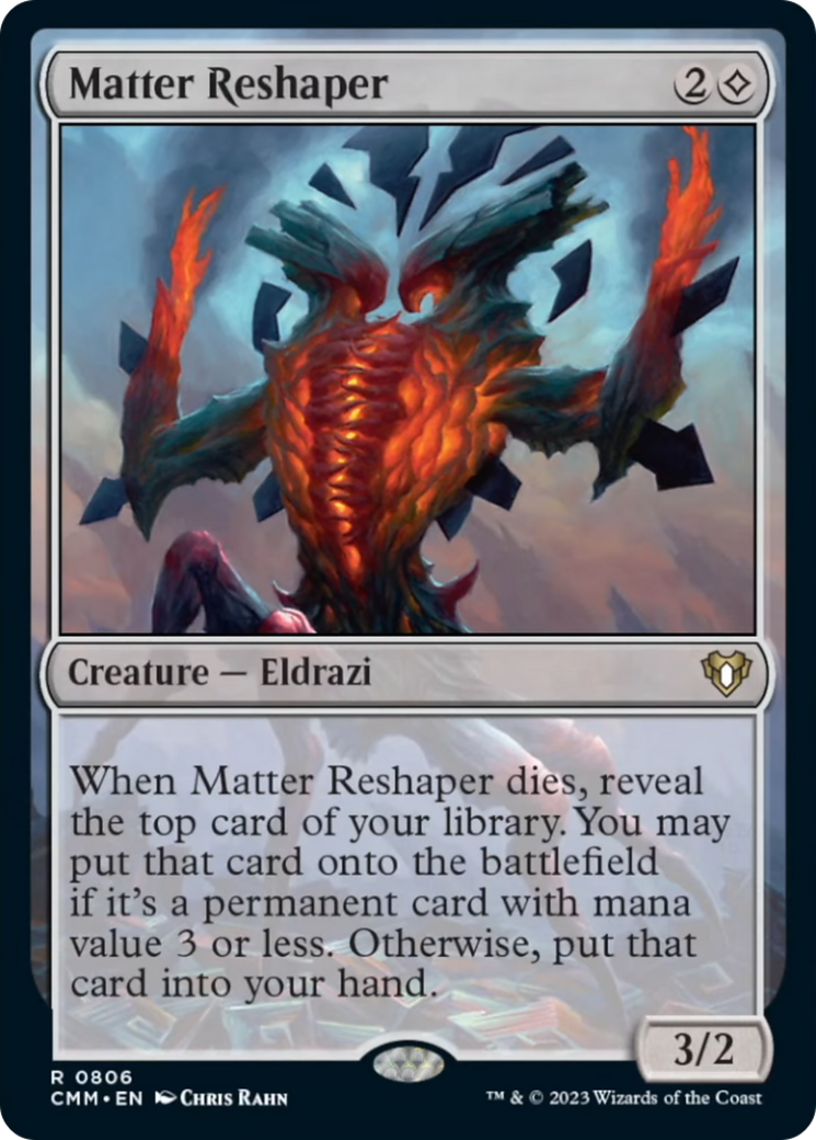 Matter Reshaper [Commander Masters] | RetroPlay Games