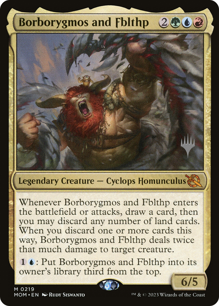 Borborygmos and Fblthp (Promo Pack) [March of the Machine Promos] | RetroPlay Games