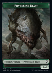 Phyrexian Beast // Wurm Double-Sided Token [Commander Legends: Battle for Baldur's Gate Tokens] | RetroPlay Games