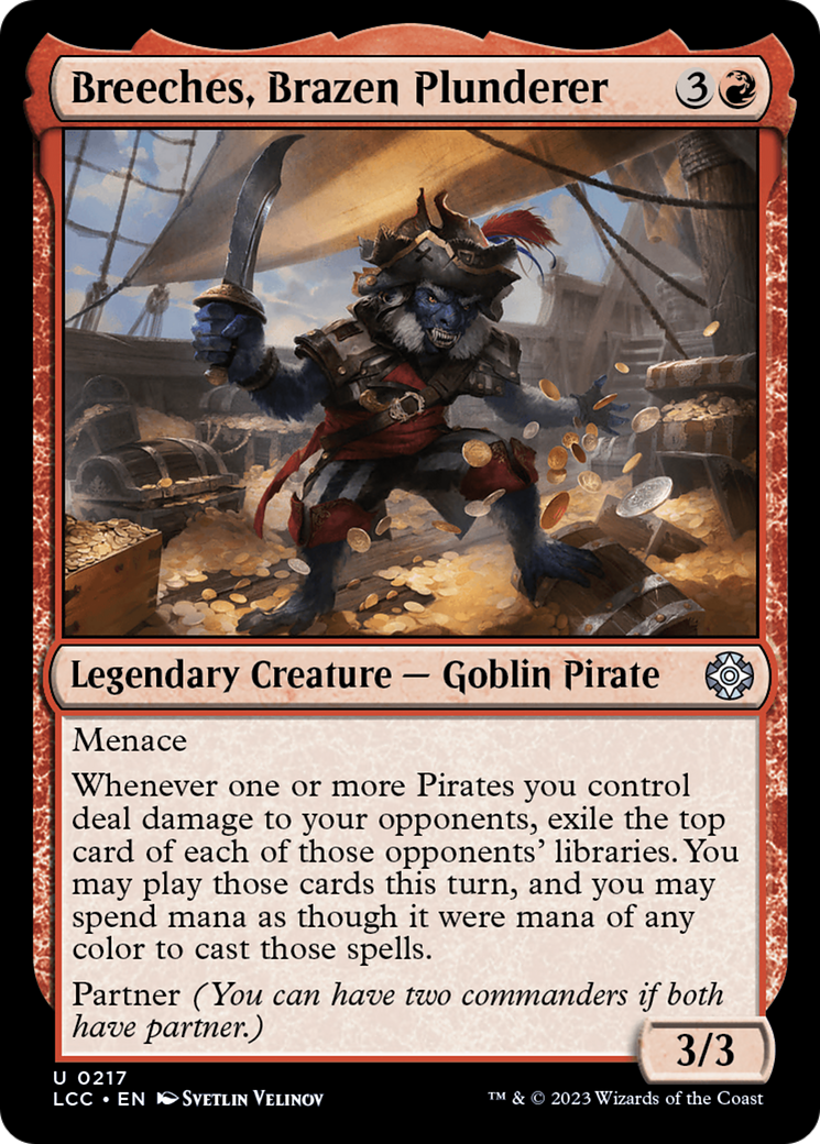 Breeches, Brazen Plunderer [The Lost Caverns of Ixalan Commander] | RetroPlay Games