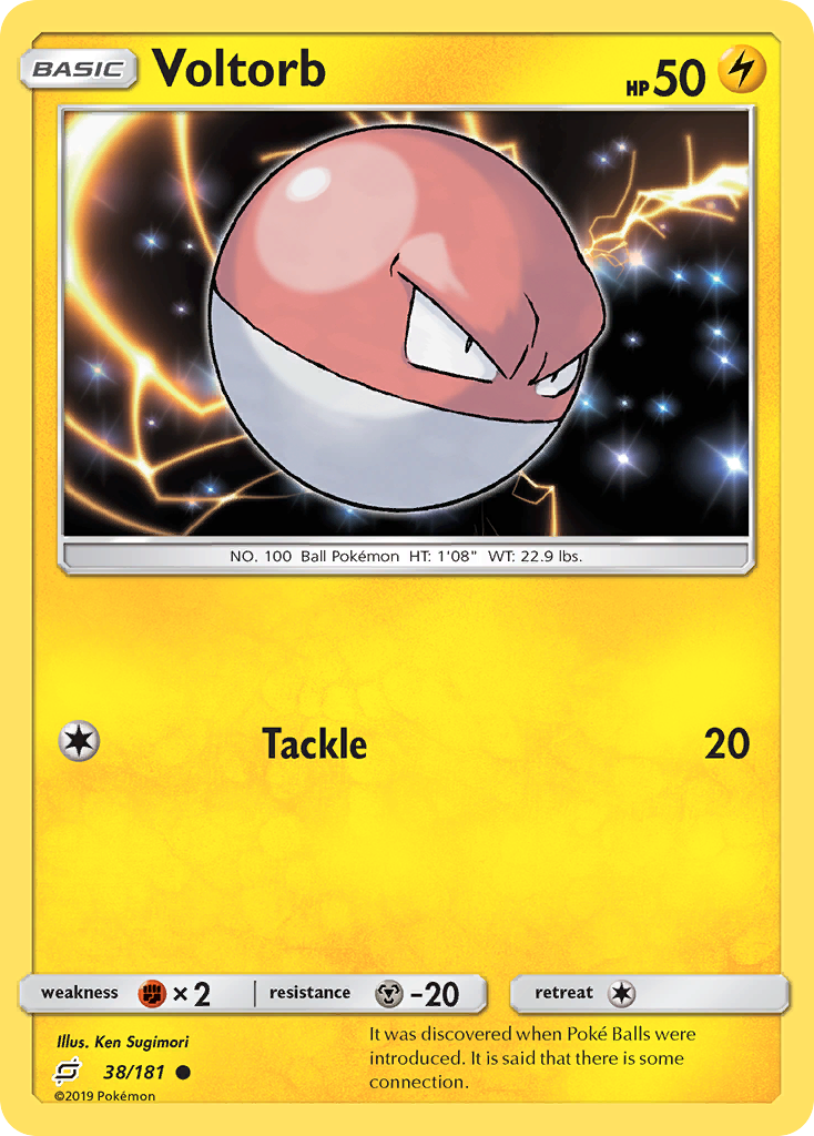 Voltorb (38/181) [Sun & Moon: Team Up] | RetroPlay Games