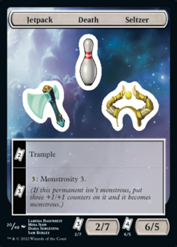 Jetpack Death Seltzer [Unfinity Stickers] | RetroPlay Games