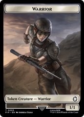 Soldier (0010) // Warrior Double-Sided Token [Fallout Tokens] | RetroPlay Games