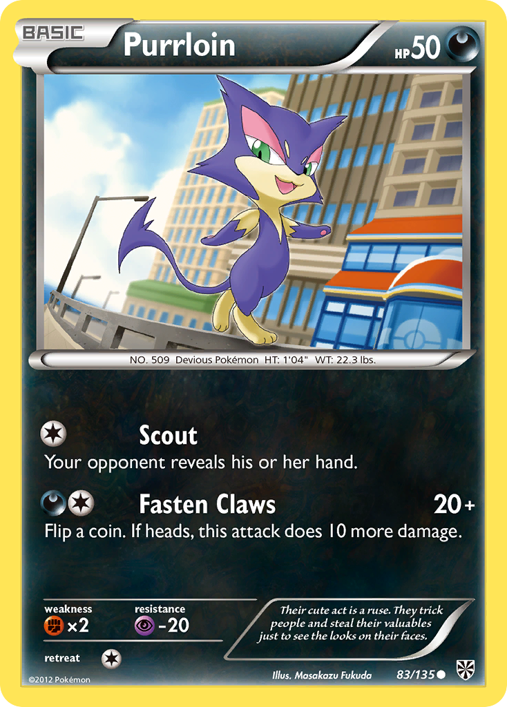 Purrloin (83/135) [Black & White: Plasma Storm] | RetroPlay Games