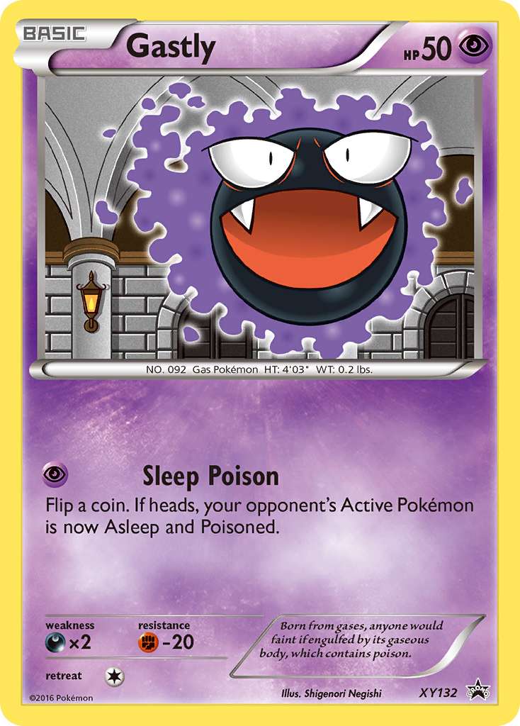 Gastly (XY132) [XY: Black Star Promos] | RetroPlay Games