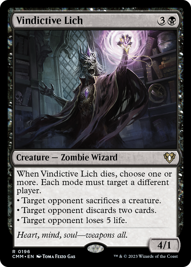 Vindictive Lich [Commander Masters] | RetroPlay Games