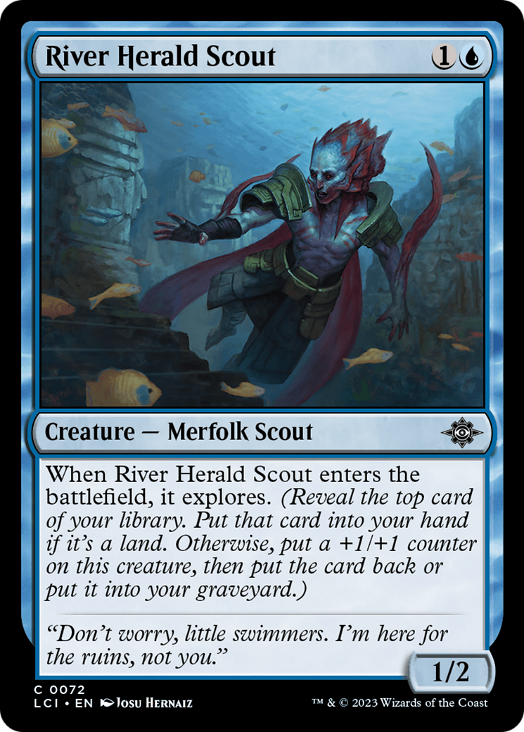 River Herald Scout [The Lost Caverns of Ixalan] | RetroPlay Games