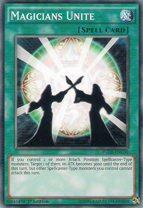 Magicians Unite [YGLD-ENC30] Common | RetroPlay Games