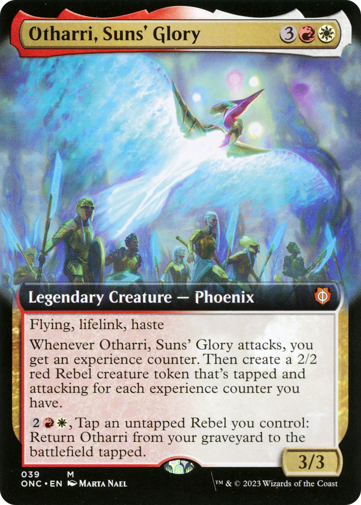 Otharri, Suns' Glory (Extended Art) [Phyrexia: All Will Be One Commander] | RetroPlay Games