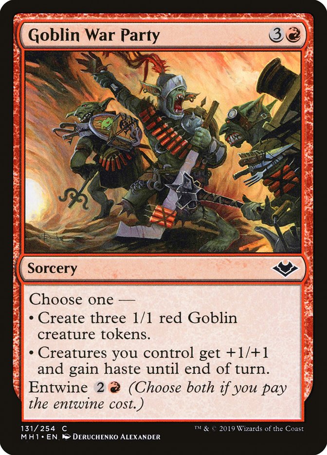 Goblin War Party [Modern Horizons] | RetroPlay Games