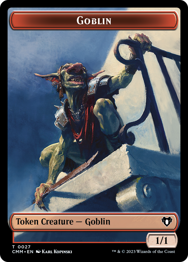 Goblin Token [Commander Masters Tokens] | RetroPlay Games