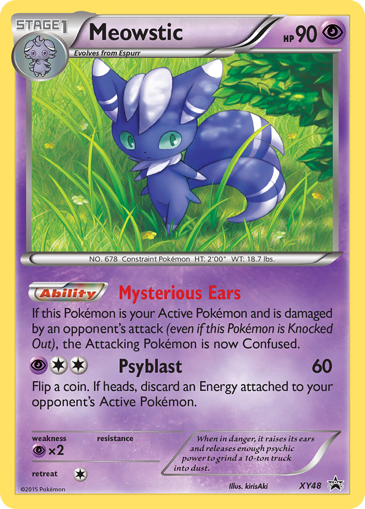 Meowstic (XY48) [XY: Black Star Promos] | RetroPlay Games