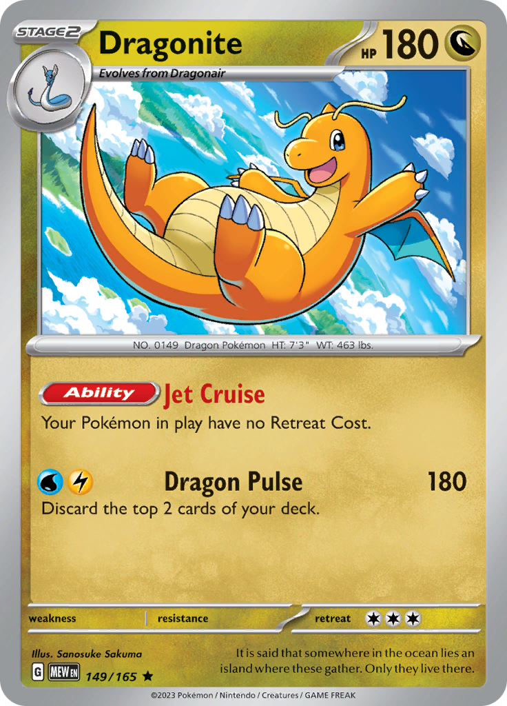 Dragonite (149/165) [Scarlet & Violet: 151] | RetroPlay Games