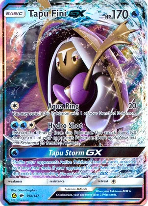 Tapu Fini GX (39a/147) [Alternate Art Promos] | RetroPlay Games