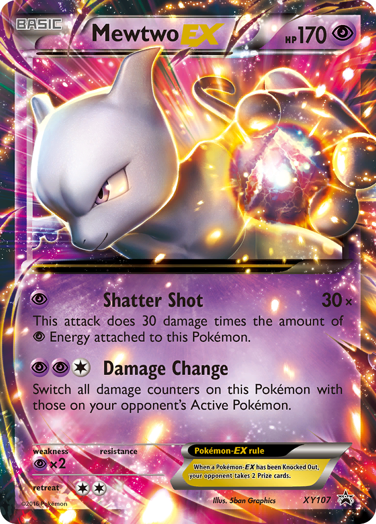 Mewtwo EX (XY107) [XY: Black Star Promos] | RetroPlay Games