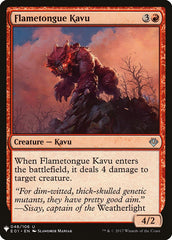 Flametongue Kavu [Mystery Booster] | RetroPlay Games