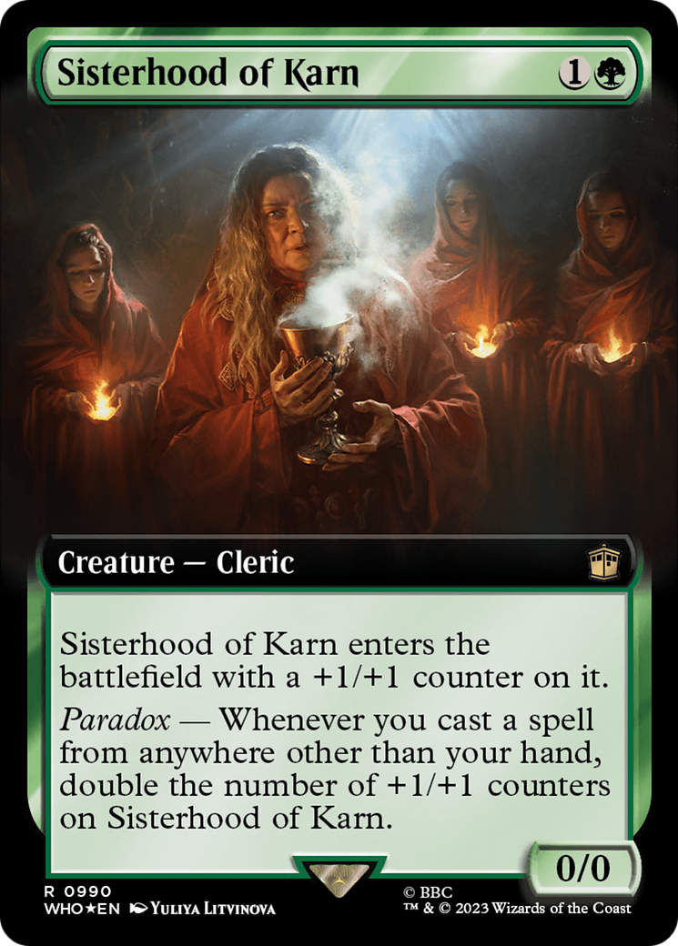 Sisterhood of Karn (Extended Art) (Surge Foil) [Doctor Who] | RetroPlay Games