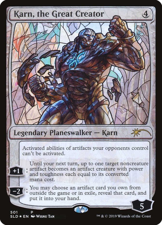 Karn, the Great Creator (Stained Glass) [Secret Lair Drop Promos] | RetroPlay Games