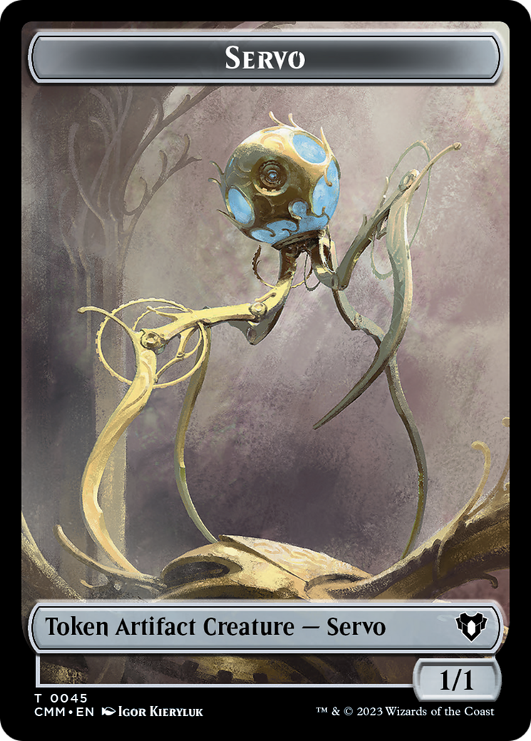 Servo Token [Commander Masters Tokens] | RetroPlay Games