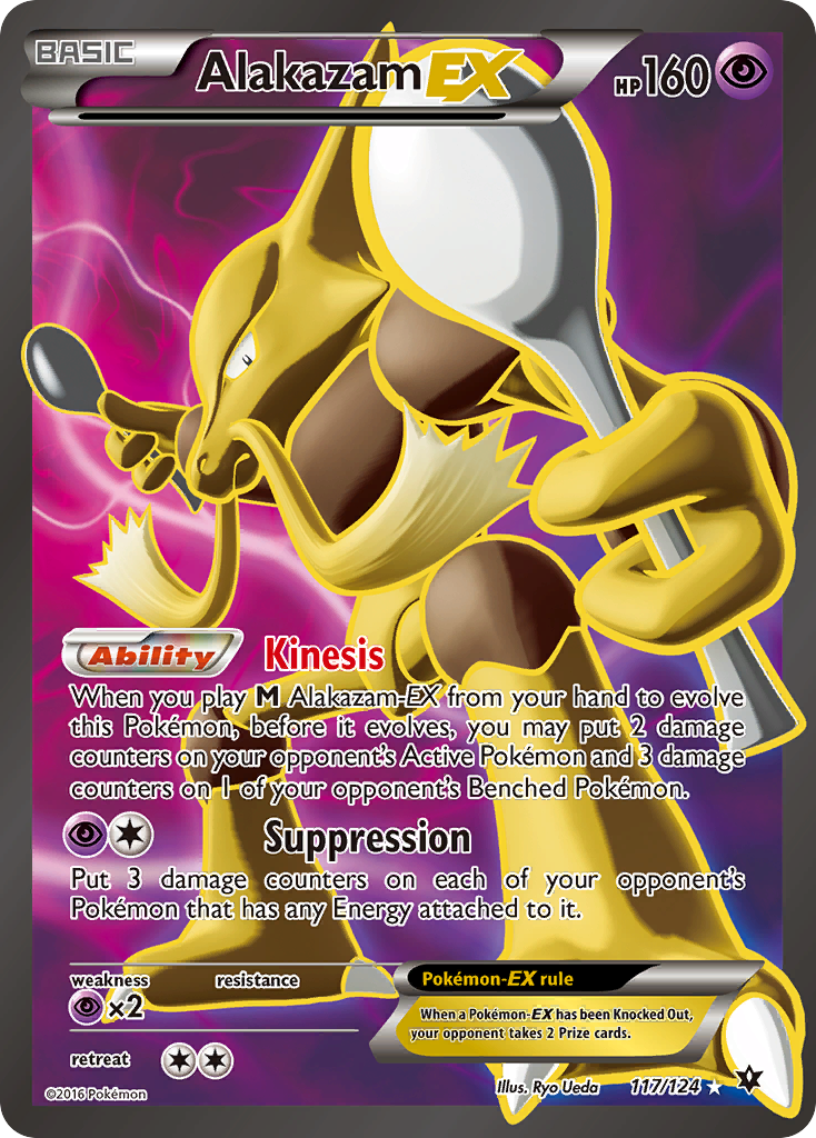 Alakazam EX (117/124) [XY: Fates Collide] | RetroPlay Games