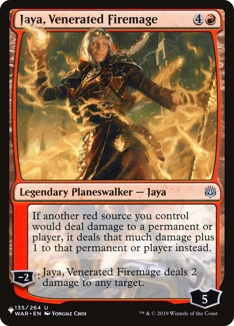 Jaya, Venerated Firemage [The List] | RetroPlay Games