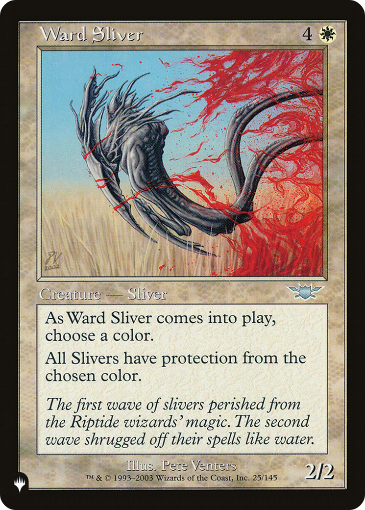 Ward Sliver [The List Reprints] | RetroPlay Games