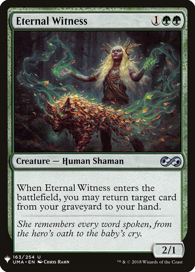 Eternal Witness [Mystery Booster] | RetroPlay Games