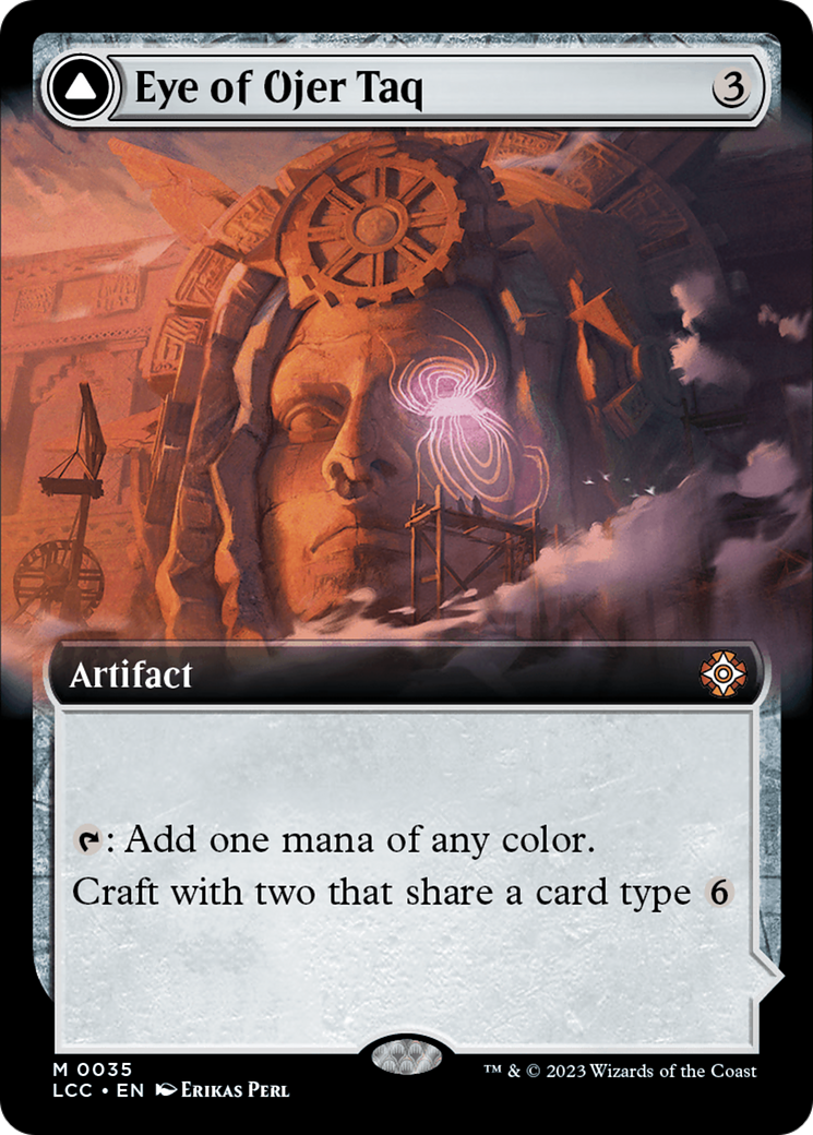 Eye of Ojer Taq // Apex Observatory (Extended Art) [The Lost Caverns of Ixalan Commander] | RetroPlay Games