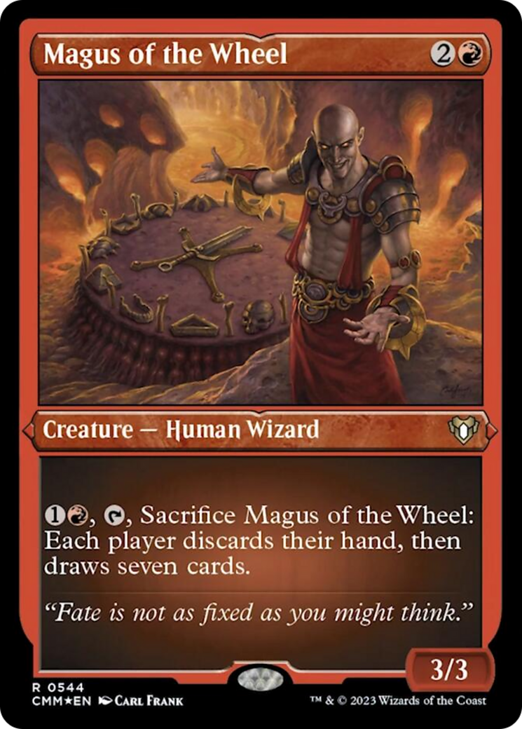 Magus of the Wheel (Foil Etched) [Commander Masters] | RetroPlay Games