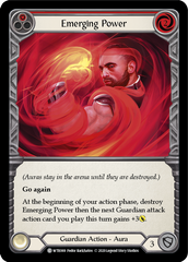 Emerging Power (Red) [U-WTR069] (Welcome to Rathe Unlimited)  Unlimited Rainbow Foil | RetroPlay Games