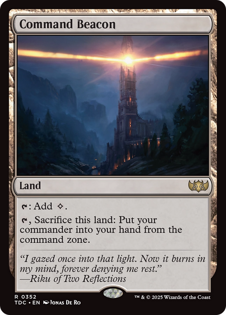 Command Beacon [Tarkir: Dragonstorm Commander] | RetroPlay Games