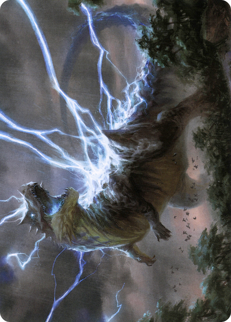 Thrasta, Tempest's Roar Art Card (41) [Modern Horizons 2 Art Series] | RetroPlay Games