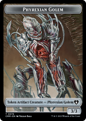 Phyrexian Golem // Ox Double-Sided Token [Commander Masters Tokens] | RetroPlay Games