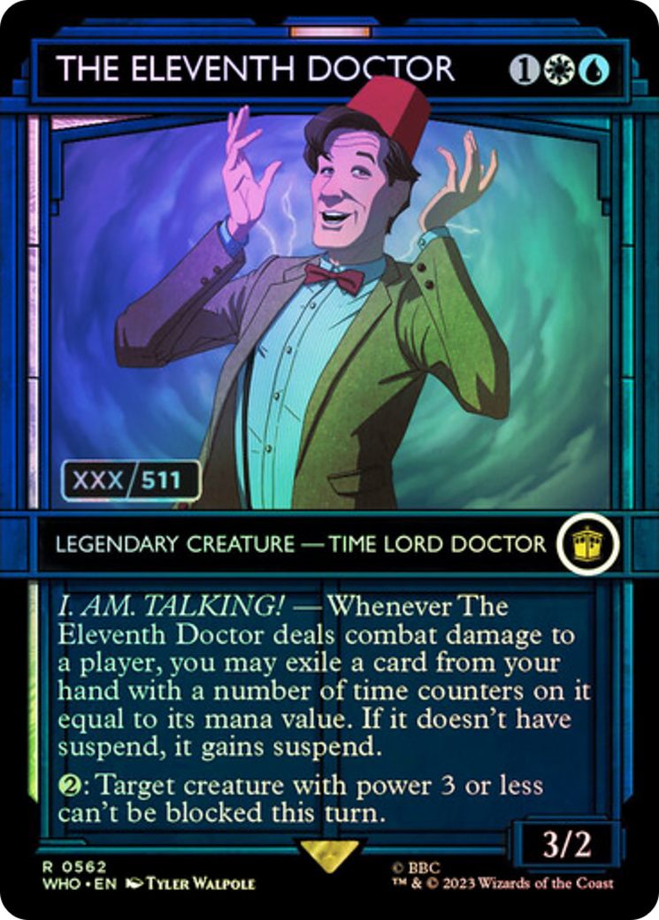 The Eleventh Doctor (Serial Numbered) [Doctor Who] | RetroPlay Games