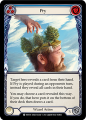 Pry (Blue) [EVR130] (Everfest)  1st Edition Normal | RetroPlay Games