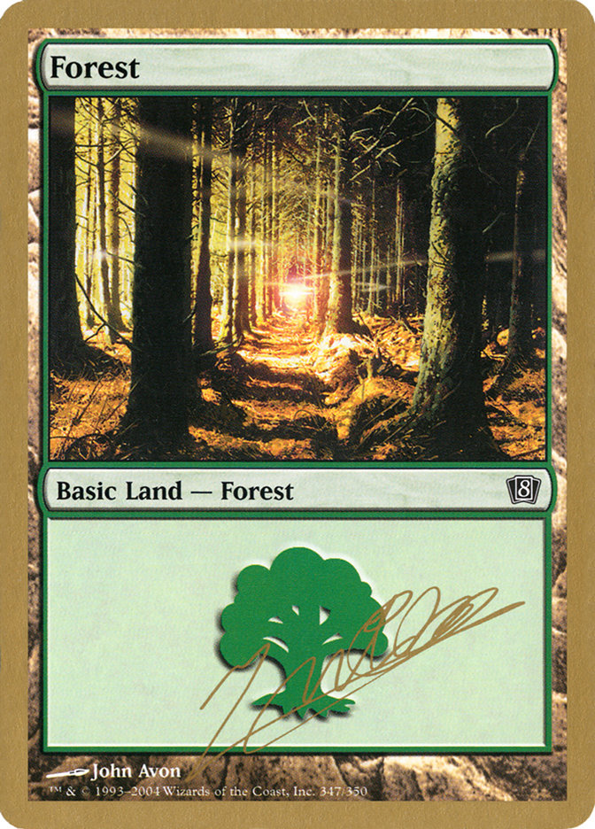 Forest (jn347) (Julien Nuijten) [World Championship Decks 2004] | RetroPlay Games