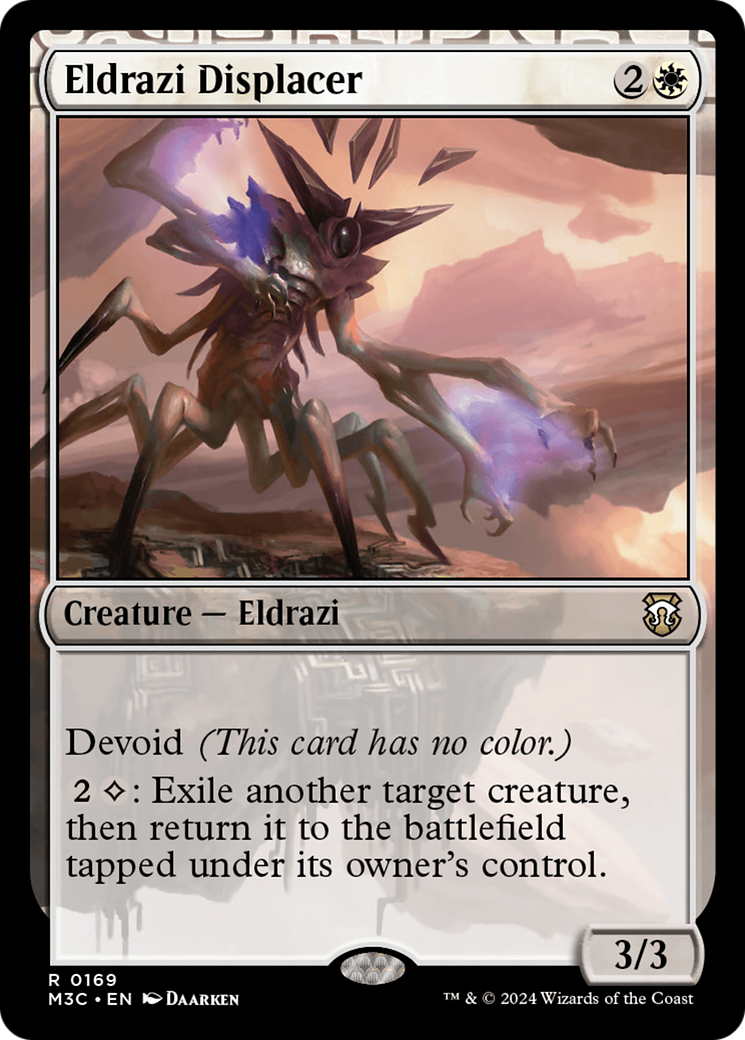 Eldrazi Displacer (Ripple Foil) [Modern Horizons 3 Commander] | RetroPlay Games