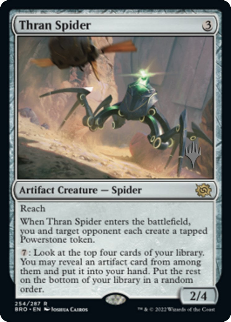 Thran Spider (Promo Pack) [The Brothers' War Promos] | RetroPlay Games