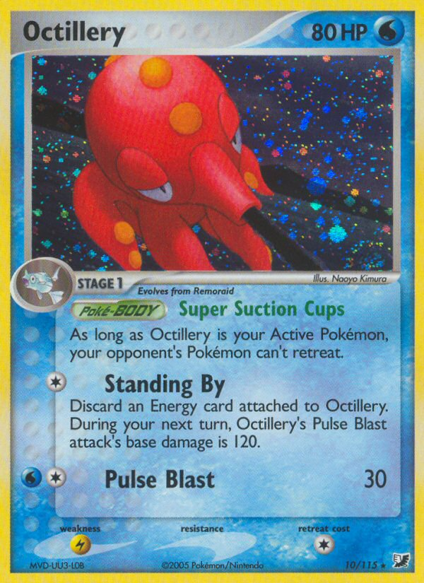 Octillery (10/115) [EX: Unseen Forces] | RetroPlay Games