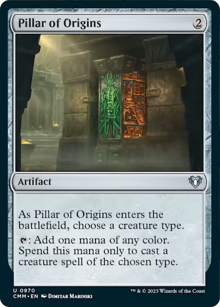 Pillar of Origins [Commander Masters] | RetroPlay Games