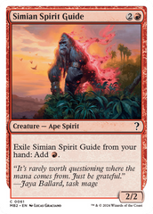 Simian Spirit Guide (White Border) [Mystery Booster 2] | RetroPlay Games