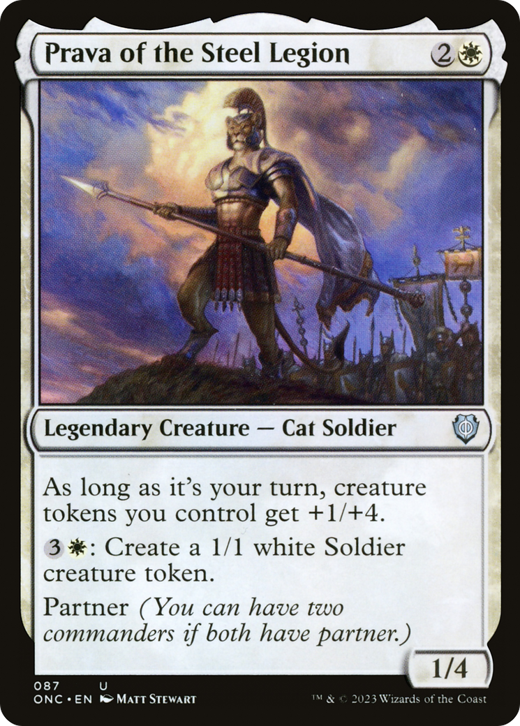Prava of the Steel Legion [Phyrexia: All Will Be One Commander] | RetroPlay Games