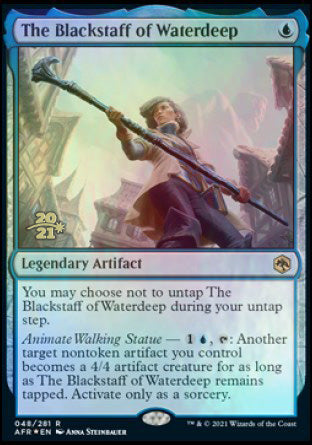 The Blackstaff of Waterdeep [Dungeons & Dragons: Adventures in the Forgotten Realms Prerelease Promos] | RetroPlay Games